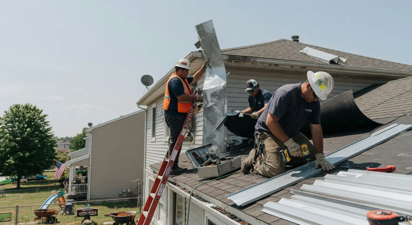 Metal Roof Repair in Woodward, PA